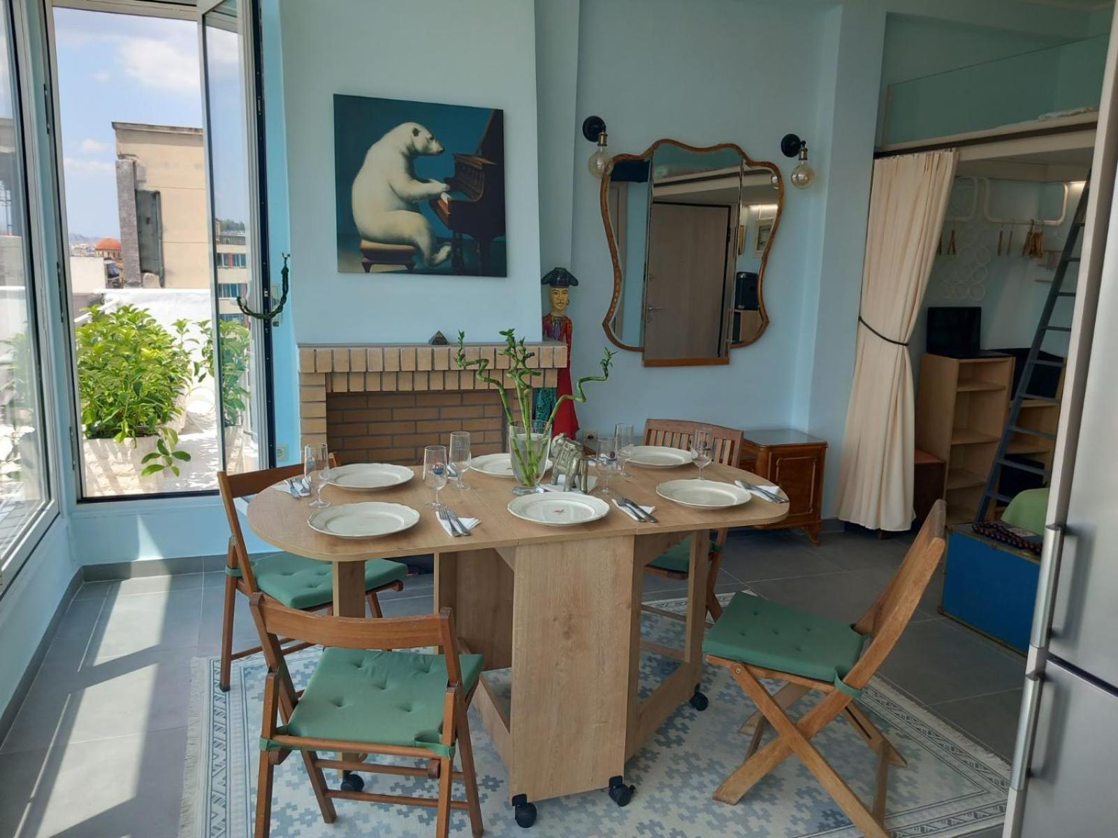 Acropolis Panoramic Studio Athene Buitenkant foto